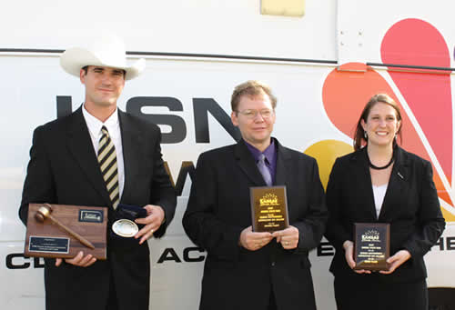 Byron Bina, Aaron McKee, Megan McCurdy