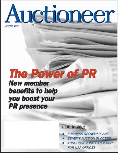 Auctioneer magazine