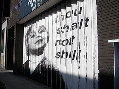 thou shalt not shill