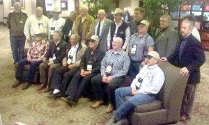 Past presidents of the Kansas Auctioneers Association
