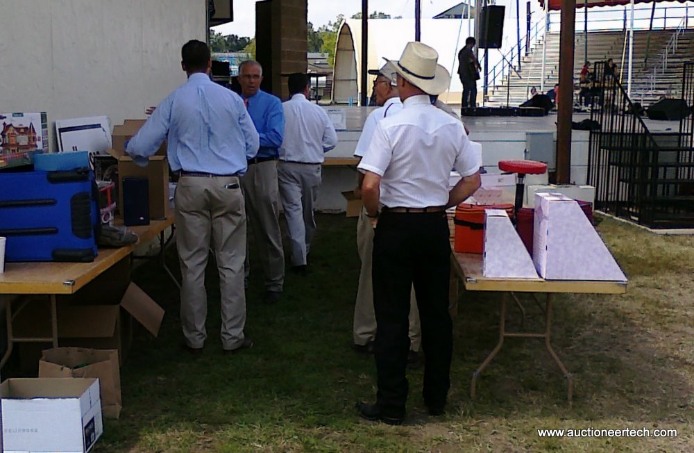 Setting up before the contest